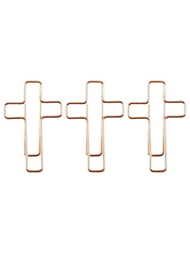 Gold Cross Paperclips, 1 of 5