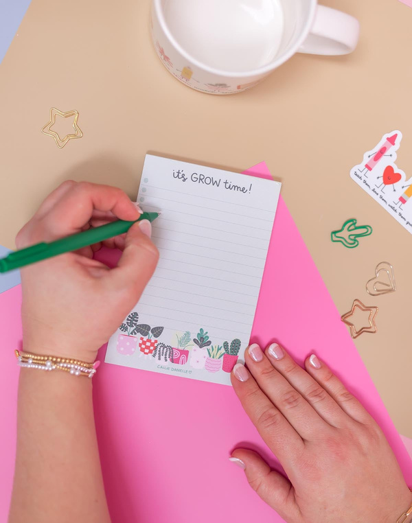 It's Grow Time Plant Notepad, 2 of 6