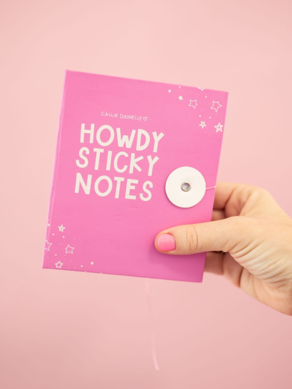 Howdy Western Sticky Notes Set, 3 of 4