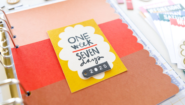 Week In The Life™ 2025 Main Kit , 8 of 9