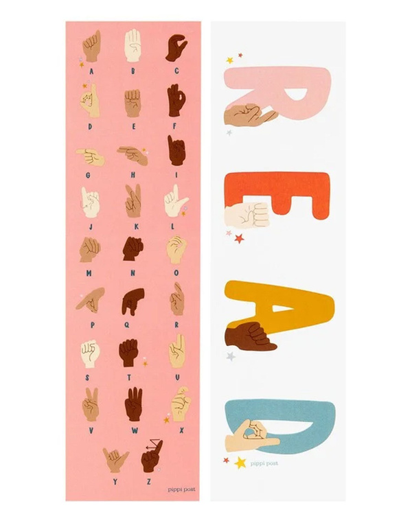 Sign Language Bookmark Set, 1 of 6