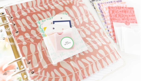 One Little Word® 2026 3×4 Vellum Pocket Journaling Cards, 3 of 3