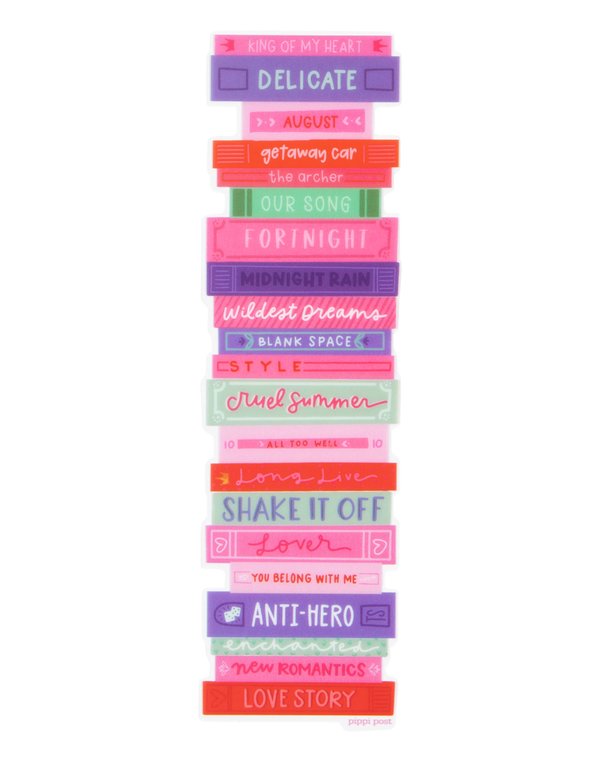Book Tour Transparent Bookmark, 2 of 2