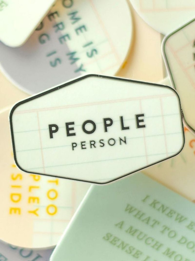People Person Decal Sticker, 2 of 3