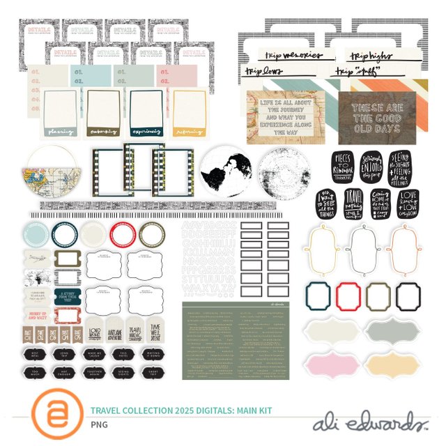 Travel Collection 2025 Digital Main Kit, 1 of 1