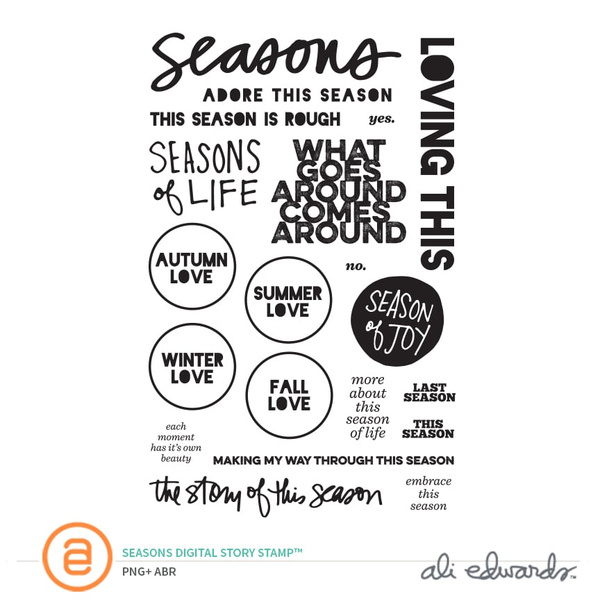 Seasons Digital Story Stamp™ , 1 of 1