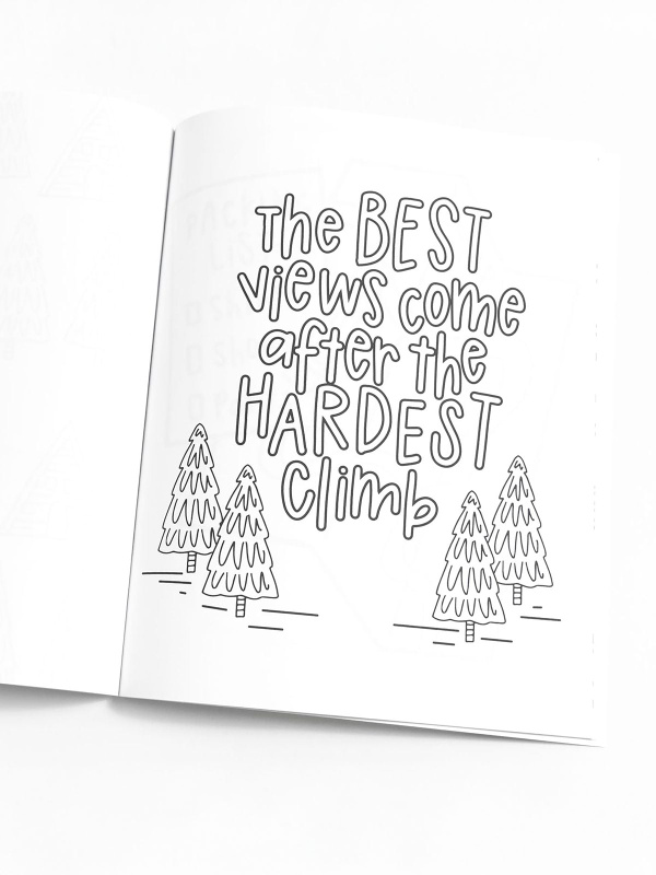Adventure Lover Travel Coloring & Activity Book, 5 of 8