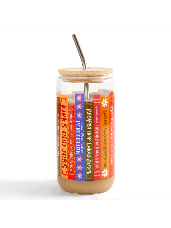 Stars Hollow Books Glass Can, 2 of 3