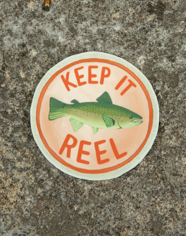 Keep It Reel Decal Sticker, 2 of 2