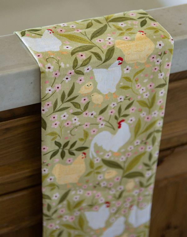 Chicken Fields Tea Towel, 3 of 3