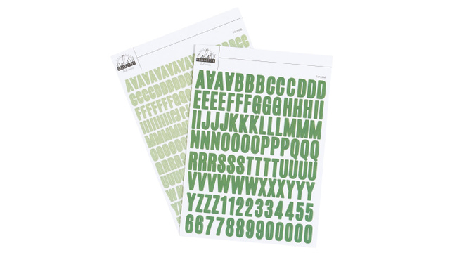 Color Collective 5×7 Cardstock Alphabet Sticker - Lucky, 1 of 1