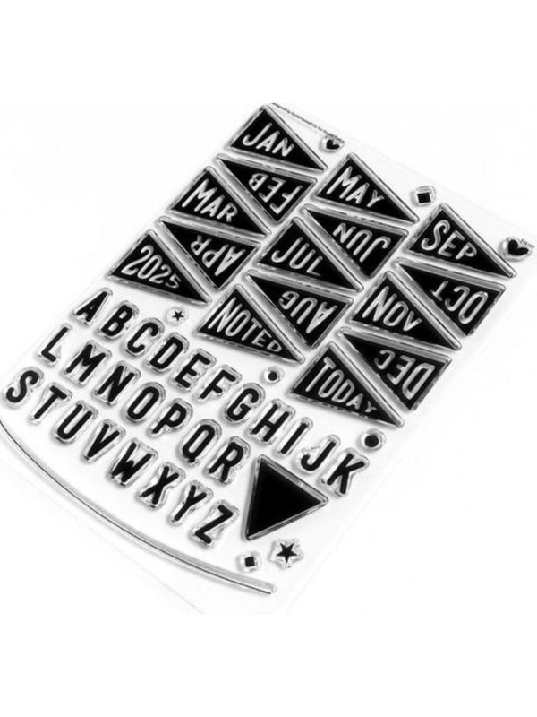 Stamp Set : 6×8 Banner Year, 2 of 4