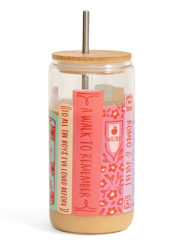Romance Novels Glass Can, 4 of 4