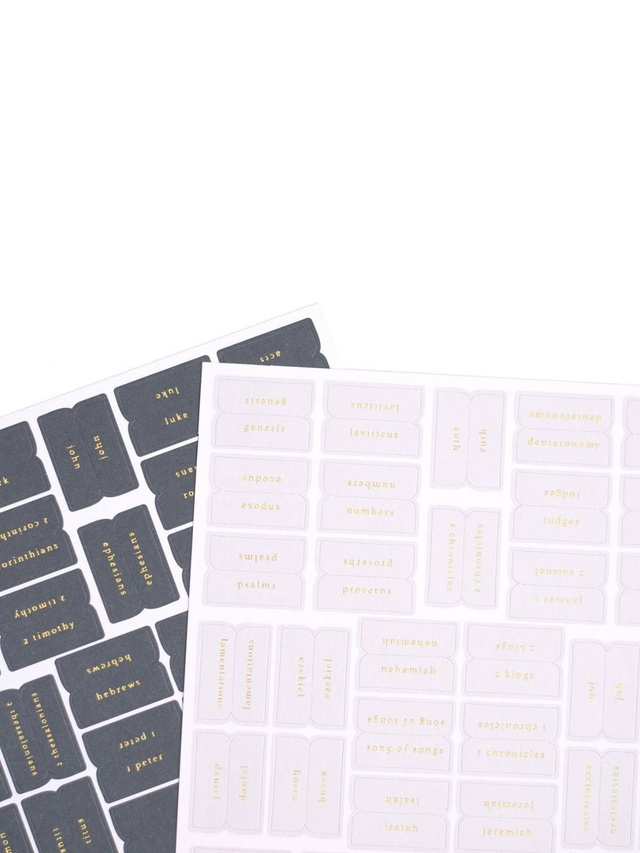 Navy & Grey Bible Tabs, 5 of 10