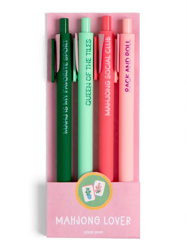 Dot Bam Crak Mahjong Lover Pen Set, 1 of 3