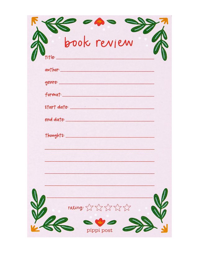 Book Review Notepad, 6 of 7