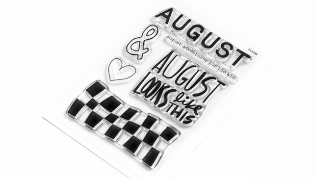 August 2024 3×4 Stamp Set, 2 of 2