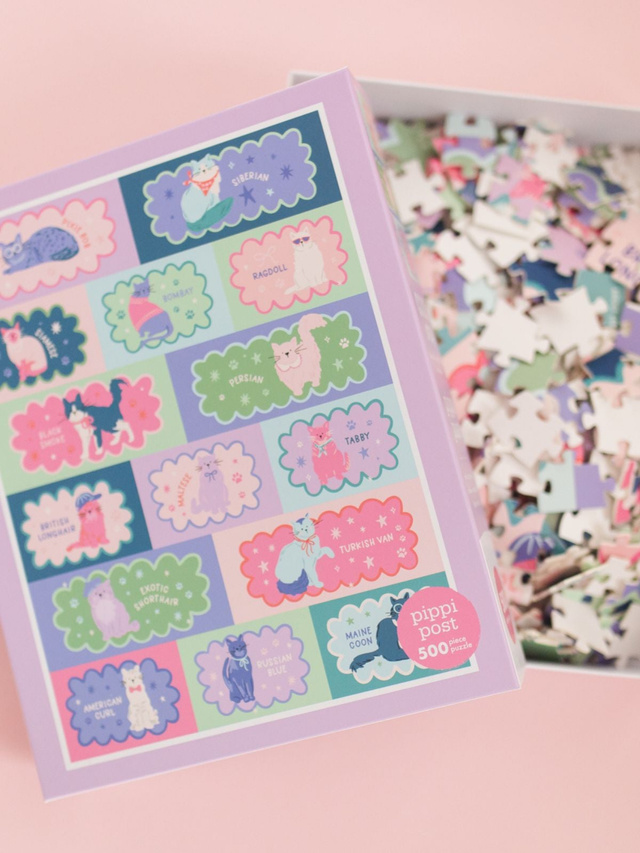 Cool Cats - 500 Piece Jigsaw Puzzle, 5 of 9