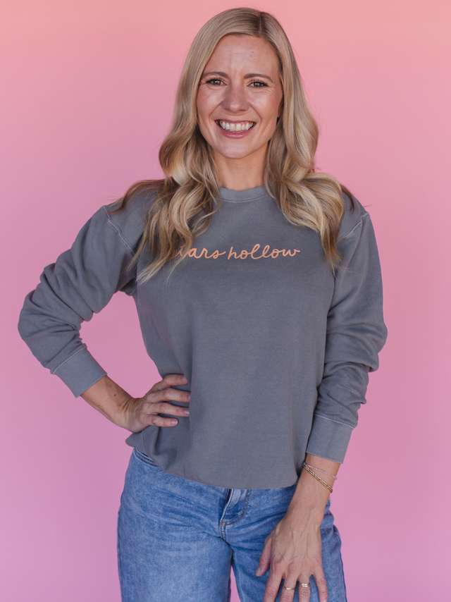 Stars Hollow in the Fall Sweatshirt - Grey, 2 of 4