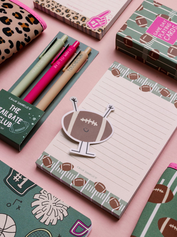 Football Game Day 4×6 Lined Notepad, 3 of 4