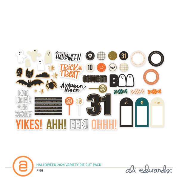 Halloween 2024 Digital Variety Die Cut Pack, 1 of 1
