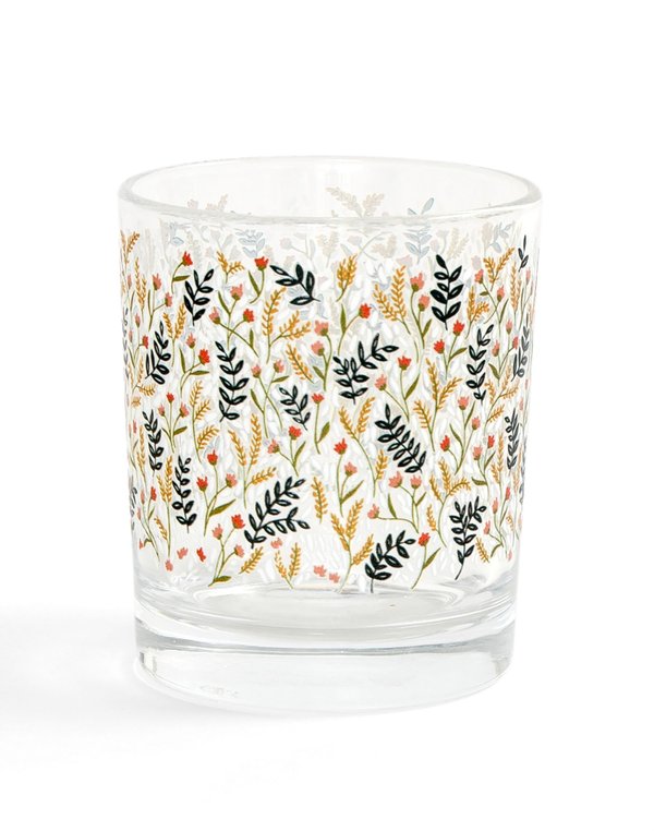 Field Floral 7.5oz Short Juice Glass, 3 of 3