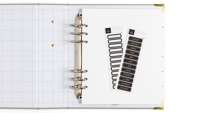 Stop The Blur Planner Dividers - Whiteboard, 2 of 5