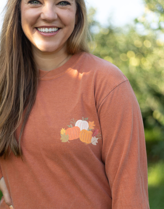 Fall Is My Favorite Color - Callie Long-Sleeve Tee - Spice, 2 of 5
