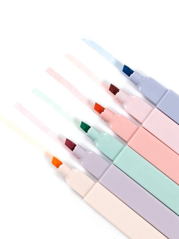 Pastel Highlights – Bible Study Highlighter Set of 6 Colors, 2 of 6