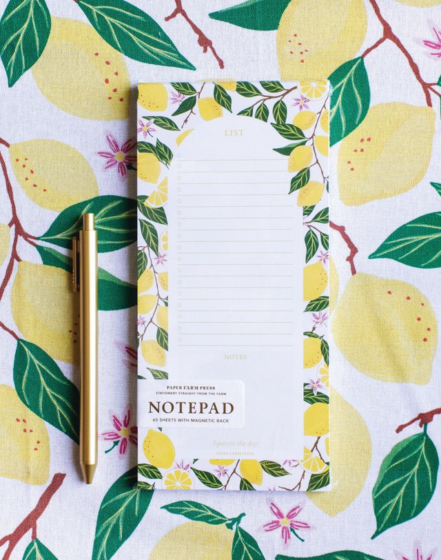 Lemon Grove Notepad, 2 of 3