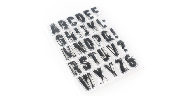 Alphas Are Awesome #28 6×8 Stamp Set, 2 of 2