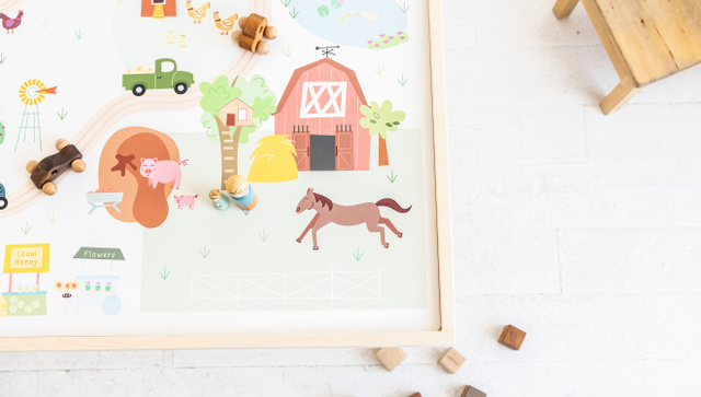 Table Top Farm Play Mat, 4 of 7