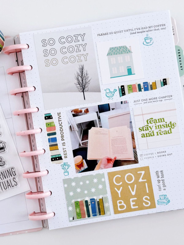 Stamp Set : 4×6 Coffee & Books by Goldenwood Co, 3 of 3