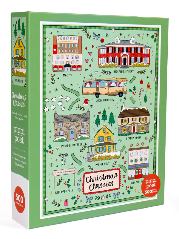 Classic Christmas Movie Favorites - 500 Piece Jigsaw Puzzle, 1 of 8