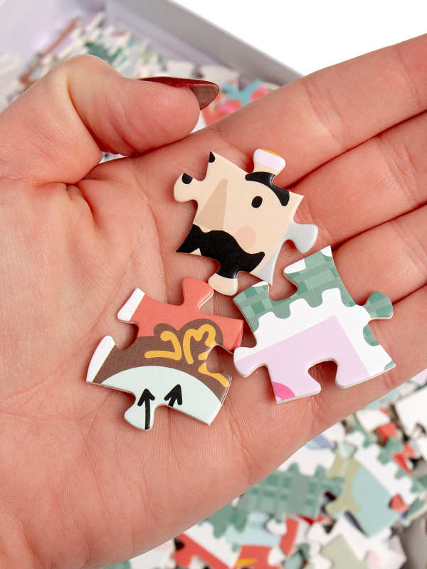 Nutcracker Ballet Stamps - 500 Piece Christmas Jigsaw Puzzle, 2 of 5