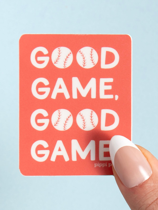Good Game Baseball Decal Sticker, 3 of 5