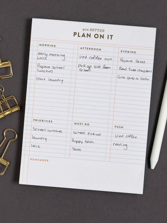 Plan On It 6×8 Notepad, 3 of 3