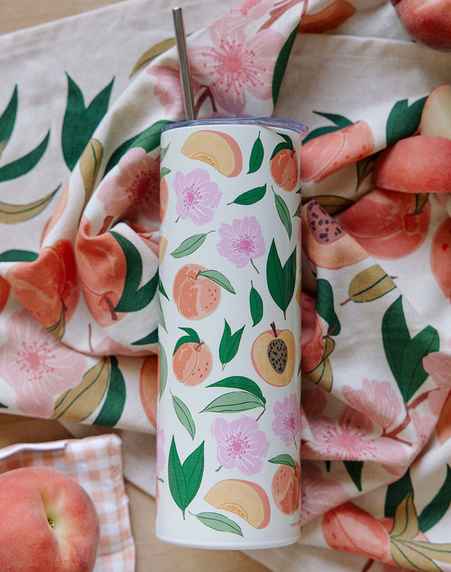 Peach Blossom Tumbler, 1 of 5