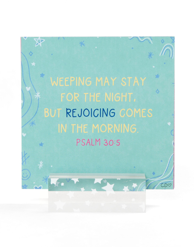 Verses For Hope – Bible Verse Card Set with Display Stand, 5 of 6