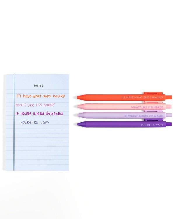 Rom Com Lover Pen Set, 3 of 3