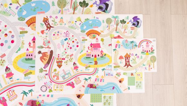 Original Rainbow Land Play Mat, 5 of 7