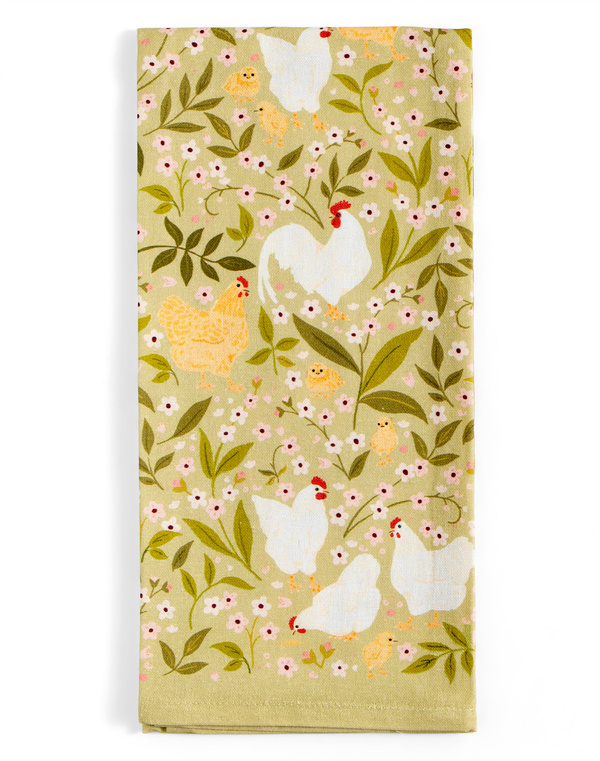 Chicken Fields Tea Towel, 1 of 3