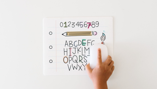 ABC 123 Mouse Pad, 1 of 2