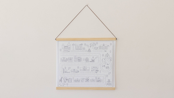 Modern City Printable Poster, 1 of 6