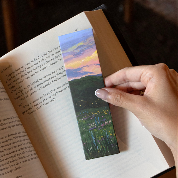 Sunset Field Bookmark, 2 of 6