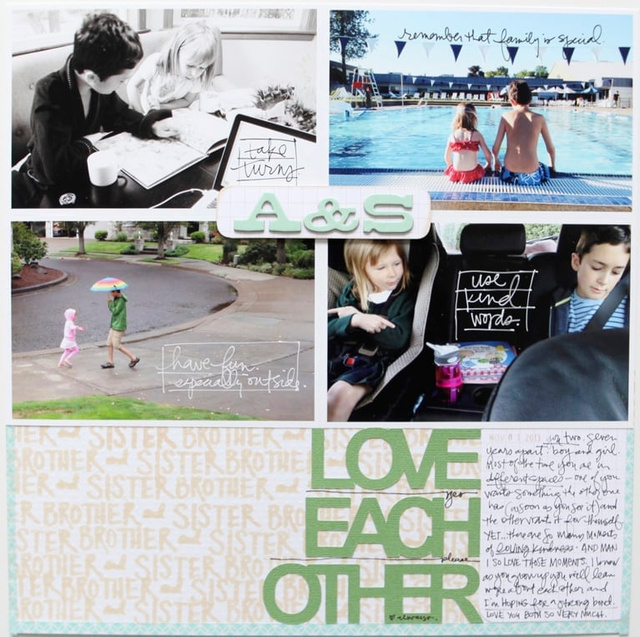 Love Each Other, 1 of 1