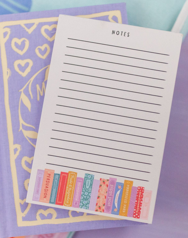 Jane Austen Books Notepad, 2 of 6