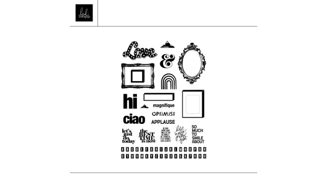 Digital Gallery Wall 6×8 Stamp Set , 1 of 1
