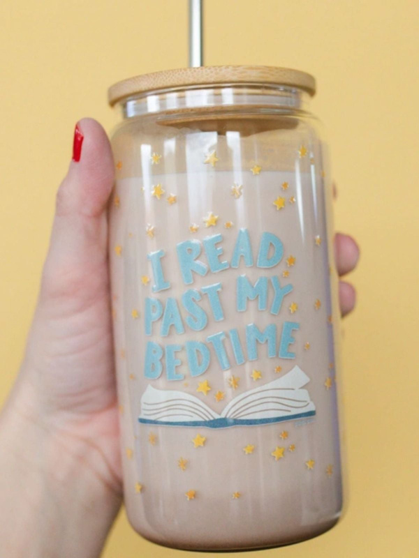Bedtime Reader Glass Can, 1 of 2
