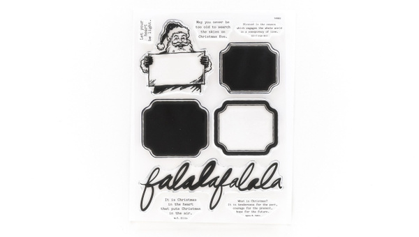 Fa La La 6×8 Stamp Set, 1 of 3
